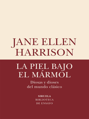 cover image of La piel bajo el mármol